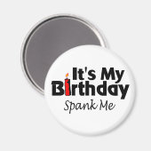 Het is mijn verjaardag... magneet (Voorkant / Achterkant)