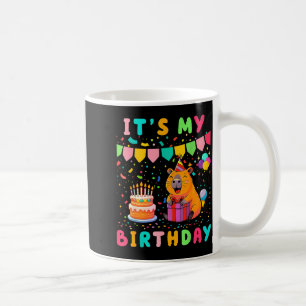 Het is mijn verjaardag Meisjes Capybara-liefhebber Koffiemok
