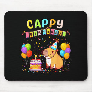 Het is mijn verjaardag Meisjes Capybara-liefhebber Muismat