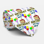 Het is mijn verjaardag met Cake Stropdas (Opgerold)