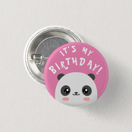 Het is mijn verjaardag! ronde button 3,2 cm (Voorkant /achterkant)