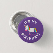 Het is mijn verjaardag! ronde button 3,2 cm (Voorkant /achterkant)