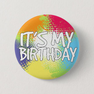 Het is mijn verjaardag! ronde button 5,7 cm