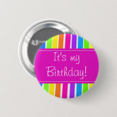 Het is mijn verjaardag! ronde button 5,7 cm (Voorkant /achterkant)