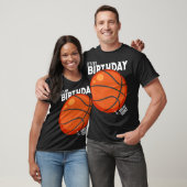 Het is mijn verjaardag teken mijn Shirt basketbal (Unisex)