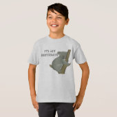 Het is mijn verjaardag, Toddler Koala T-Shirt (Voorkant volledig)
