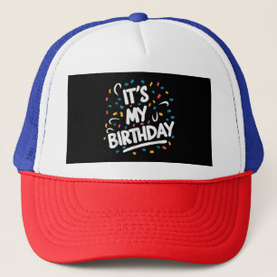 Het is mijn verjaardag voor jongens meisjes Kinder Trucker Pet
