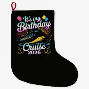 Het is mijn verjaardagscruise 2026 Verjaardag Crui Grote Kerstsok