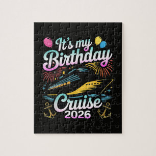 Het is mijn verjaardagscruise 2026 Verjaardag Crui Legpuzzel