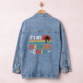 Het Is Mijn Verjaardagscruise Retro Zonnebril Denim Jacket (Hangar)