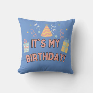 Het is mijn verjaardagsfeest pet cadeau vieren kussen