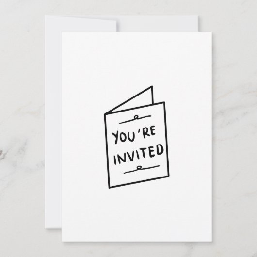 Het is mijn verjaardagsscript - grillige ballon kaart (Achterkant)