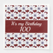 Het is mijn Vogeldag van de Douane Partij Servet (Voorkant)