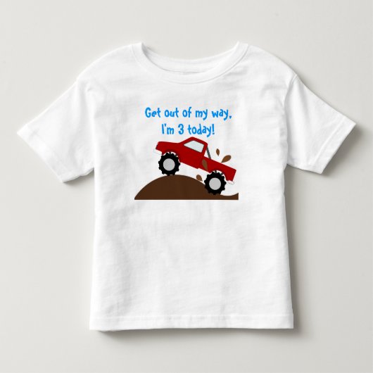 Het is Mijn Vrachtwagen van het Monster van de Kinder Shirts (Voorkant)