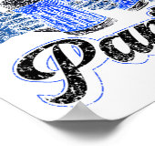 Het is mijn vrijgezellenfeest bruid bruidegom team poster (Hoek)