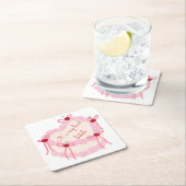 Het is mijn vrijgezellenfeest | Coquette Cake Brui Kartonnen Onderzetters (Insitu)