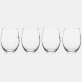 Het is mijn vrijgezellenfeest | Coquette Cake Brui Wijnglas Zonder Voet (Rechts)