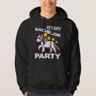 Het is mijn vrijgezellenfeest voor de bruidegom on hoodie