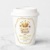 Het is mijn zestiende verjaardag papieren bekers (Achterkant)