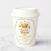 Het is mijn zestiende verjaardag papieren bekers (Voorkant)