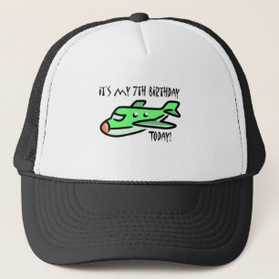 Het is mijn zevende verjaardag vandaag trucker pet