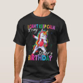 Het is mijn zuster Birthday Unicorn. T-shirt (Voorkant)