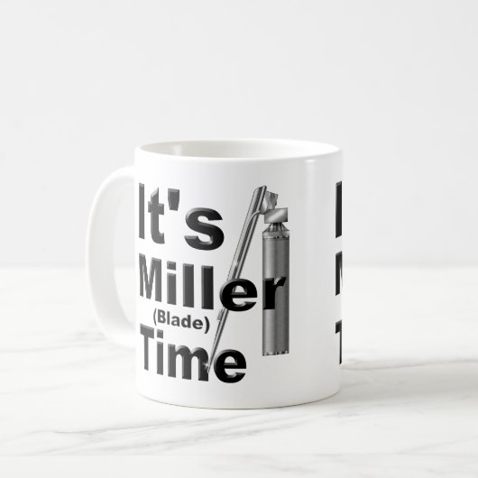 Het is Miller Blade Time | Funny, Novelty Koffiemok (Voorkant links)
