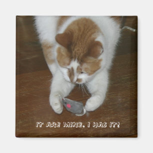 HET IS MINE. IK HEB HET! MAGNEET
