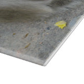 Het is Mine! .. Wild Thai Macaque Monkey Snijplank (Hoek)