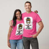 Het is Miss Mrs Dr. Doctor Afstuderen App T-shirt (Unisex)