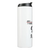 Het is Miss Mrs Dr. Eigenlijk Phd Afstuderen Docto Thermosbeker (Gedraaid links)