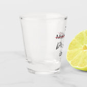 Het is Miss Mrs Dr. Eigenlijk Phd Afstuderen. Shot Glas (Links)
