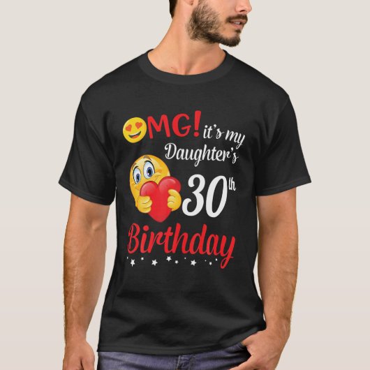 Het is m'n 30e verjaardag vader. t-shirt (Voorkant)