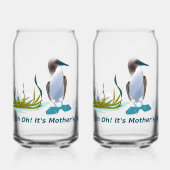 Het is Moederdag Blikvorm Glas (Voorkant)
