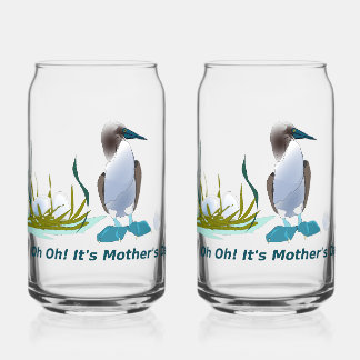 Het is Moederdag Blikvorm Glas