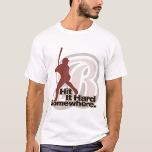 Het is moeilijk met Baseballismen T-shirt
