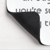 Het is moeilijk om als een adelaar te zonneboren.. muismat (Hoek)