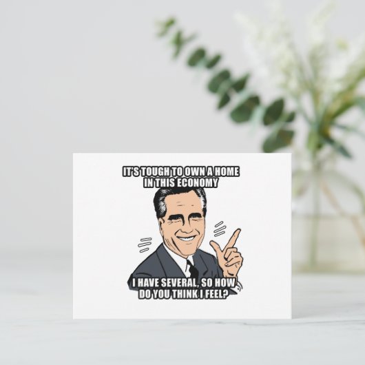 Het is moeilijk om een huis te bezitten in deze ec briefkaart (Staand voorkant)