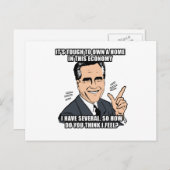 Het is moeilijk om een huis te bezitten in deze ec briefkaart (Voorkant / Achterkant)