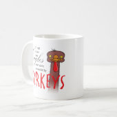 Het is moeilijk om met adelaars te slikken... koffiemok (Voorkant links)