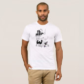 Het is moeilijk om met een Baby te feesten T-shirt (Voorkant volledig)