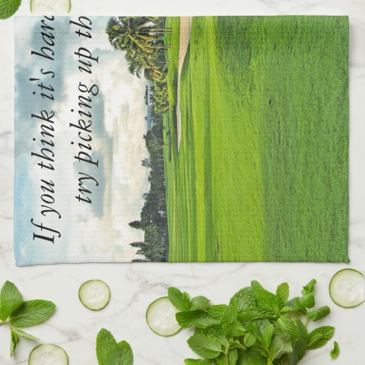 het is moeilijk om nieuwe mensen te ontmoeten theedoek (Gevouwen)