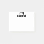 Het is Mogelijke Post-It Notes (Voorkant)