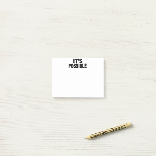 Het is Mogelijke Post-It Notes (Op bureau)