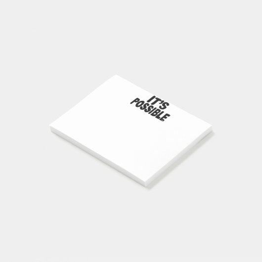Het is Mogelijke Post-It Notes (Schuin)