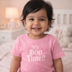 het is Moo Tijd Eid Adha grappige Peuter TShirt