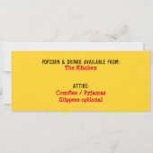 Het is Movie Night Kaart (Achterkant)