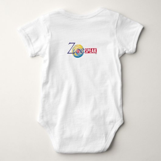 Het is Mozart Romper (Achterkant)
