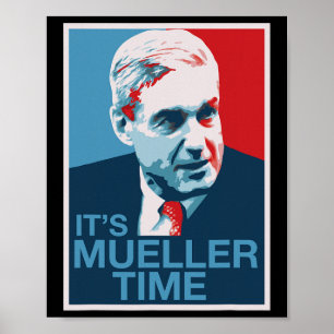 Het is Mueller Tijd T-shirt Poster