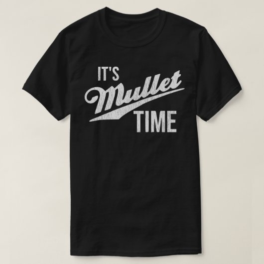 Het is Mullet Time, Funny Redneck Mullet Premium T-shirt (Design voorkant)